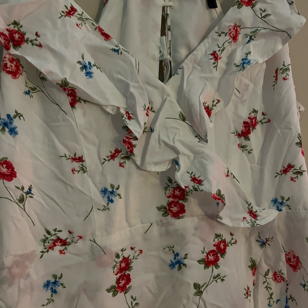 Floral Ruffle Dress - Picture 4 of 4